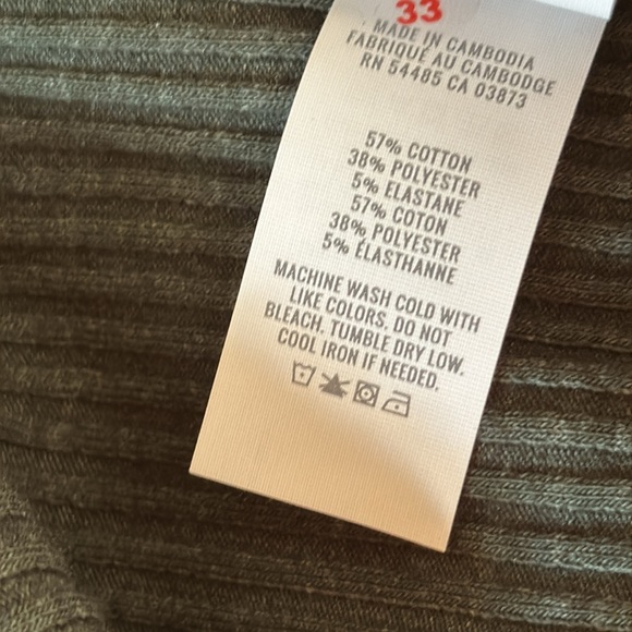 NWT Aerie Rebel Ribbed Tie One Shoulder Crop Top - Picture 7 of 8